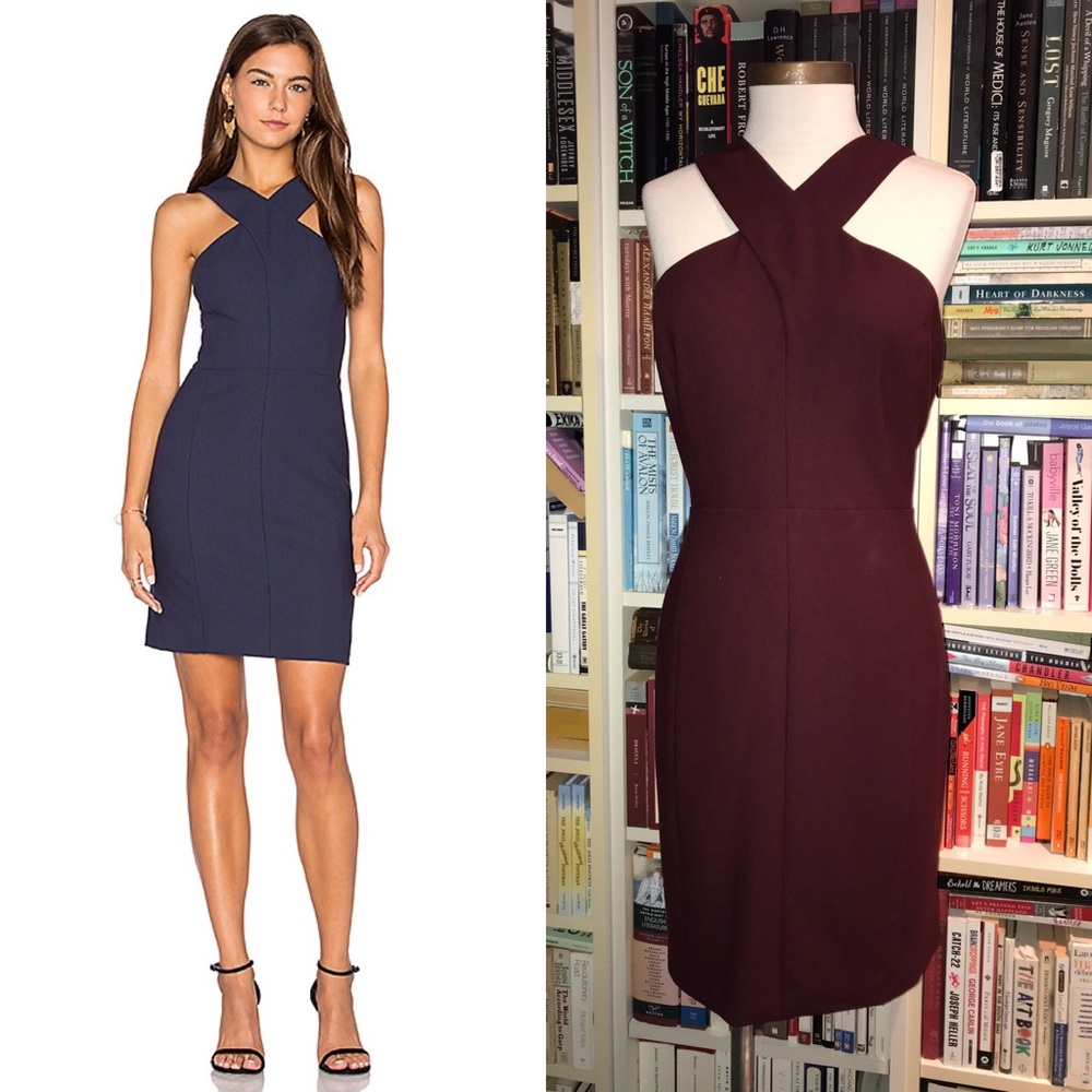 Elizabeth and James Elliot Halter Cut Out Dress